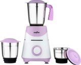 Kenstar NEXORA with 3 Multipurpose Jars | (1.2 L, 0.8 L, 0.4 L) 500 W Mixer Grinder(NEXORA with 3 Multipurpose Jars | (1.2 L, 0.8 L, 0.4 L) | 3 Jars | Pink, White)