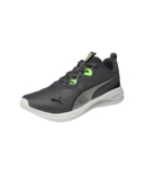 Puma, Men, Scorch Whizz FusionComfort, Cool Dark Gray-Black-Green Glare, Running Shoe, 7UK, (31250403)
