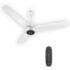 Colorbot Helix BLDC Ceiling Fans 1200mm | BEE 5 Star Rated Power Saver | AeroQuiet+ Technology | 370 RPM | Remote Control (Boost, Timer, LED, Reverse Mode) | 4 Years Warranty (Urban Oak)