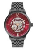 French Connection Men Analogue Automatic Burgundy Dial Watch-FCA20BM
