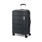 Kamiliant by American Tourister Large Harrier Edge 8W 78 Cms Check-in (PP) Hard Sided 8 Wheels Spinner Luggage/Suitcase/Trolley Bag (Iron Grey) (Double Wheel)