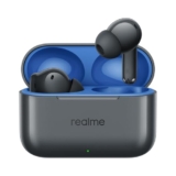 realme Buds T200 True Wireless Earbuds with Hi-Res Audio, 12.4mm Dynamic Bass Drivers, 32 dB ANC, Quad Mic, 45ms Latency, Upto 50 Hrs Playback, Fast Charge, IP55 Rated, BT 5.4 (Mystic Grey)