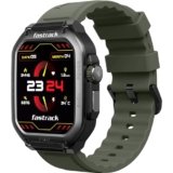 Fastrack Active Pro Rugged Smartwatch with 1.85″ AMOLED Display with AOD|SingleSync BT Calling|Functional Crown|100+ Sports Modes|AI Coach|Auto Sport Recognition|AI Voice Assistant|24×7 Health Suite