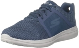 Skechers mens GO FLEX 2 NAVY/GRAY Walking Shoe – 6 UK (54014)