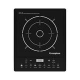 Crompton Instaserve 1600 W Induction Cooktop | 7 One touch Indian Menus | Overvoltage Shield Protection | 1 Year Warranty