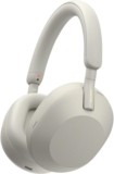 SONY WH-1000XM5 Designed with Adaptive ANC and 30 Hours of Battery life Bluetooth & Wired(Silver, On the Ear)