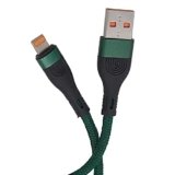 SYGA USB Cable for Apple iPhones, 6A, Green – 2 Meters