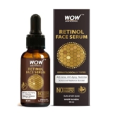 WOW Skin Science Retinol Face Serum – Oil Free – Skin Plumping, Boost Collagen, Anti Acne, Anti Aging, Restoration – No Parabens, Silicones & Mineral Oil, 30 ml