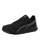 Puma mens Dazzler Black-Silver Running Shoe – 9 UK (39178201)