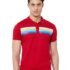 U.S. POLO ASSN. Men Blue Spread Collar Printed Casual Shirt