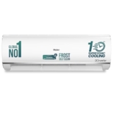 Haier 1.5 Ton 5 Star Triple Inverter Split AC (4850 W, Copper, 7 in 1 Convertible, 4-Way Swing, Frost Self Clean, HD Filter, Cools at 60°C, 20 Mtr. Air Throw – HSU18K-PYSS5BN-INV, White)
