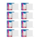 Crompton Platina Star Stylus Surface Panel 6W Square Warm White | Pack of 8 | No False Ceiling Required, Outer Dimension: 90 mm | Surface Mount | for Hall, Bedroom, Kitchen, Office, Store