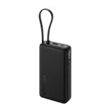 Xiaomi Power Bank 5i 20000mAh 67W Turbo Charging PD 3.0 & PPS|in-Built Cable|12 Layer Protection|Digital Display|Triple Output Ports|Supports Laptop, Tablet, Phone, Earbud (Jet Black)- 2026 Jul Launch