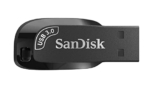 SanDisk Ultra Shift 128GB, USB 3.0, Flash Drive, 100MB/s R, Pendrive, Black (SDCZ410-128G-I35)