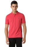 Van Heusen Men’s Regular fit T-Shirt (VSKPWRGFD34687_Rouge Red L)