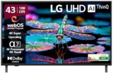 LG 108 cm (43 inches) UA82 Series 4K Ultra HD Smart webOS LED TV 43UA82006LA