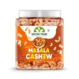 Nature Prime Masala Kaju 1kg | Spicy Seasoned Cashew Nuts | Crunchy Savoury Snack | Ready to Eat