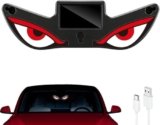 KROVIX Demon Eye LED Car Light – Multicolor Ambient Lamp, Plug‑and‑Play Fit