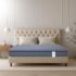 Royaloak Amber Fabric Sofa 2 Seater | Soft Grey Upholstery with Thick Cushions | Designer Wooden Arm Panels and Wood Finish Skirting Legs | 2 Seater Sofa with Super Soft Cushions for Comfort