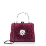 Lavie Women’s Ray Trapezoid Framed Clutch | Ladies Purse Handbag