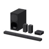 Sony HT-S40R Real 5.1ch Dolby Audio Soundbar for TV with Subwoofer & Wireless Rear Speakers, 5.1ch Home Theatre System (600W, Bluetooth & USB Connectivity, HDMI & Optical Connectivity, Sound Mode)