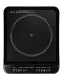 Panasonic KY-A112AKFD -Induction Stove 2100 Watts | Automatic Voltage Regulator and Safety Cut Off | Up to 8 Hours Cooking Time |7 Indian Preset Menus | Wider Cooking Area |1 Year Warranty, Black