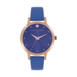 French Connection Leather Analog Blue Dial Women’s Watch-Fcn00017J, Band_Multicolor