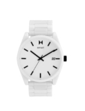 MVMT Element Qtz Basic Calendar Dial Men’s Watch|White Ceramic Material|White Color Band – 28000121-D