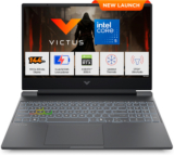 HP Victus(i5 14th Gen) Intel Core 5 210H – (24 GB/512 GB SSD/Windows 11 Home/4 GB Graphics/NVIDIA GeForce RTX 3050) 15-fa2500tx / 15-fa2497tx Gaming Laptop(15.6 inch, Mica Silver, Black Chrome Logo, 2.29 kg, With MS Office)