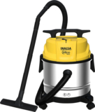 Inalsa Micro WD12 Multifunctional Wet/Dry/Blower | Powerful Suction 1200W Wet & Dry Vacuum Cleaner with 2 in 1 Mopping and Vacuum(Yellow, Silver)