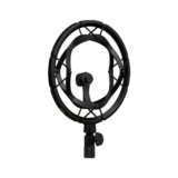 Blue Microphones Radius III Custom Microphone Shockmount for Yeti and Yeti Pro USB Microphones, Compatible with Standard Microphone Stands and Any Mic or Mic Clip with Standard Thread Mount – Black