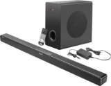 Hydra NexusOne 2.1 Channel Soundbar with 8 Inch Subwoofer & 3D Surround Sound 200 W Bluetooth Soundbar (Black, 2.1 Channel)