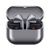 Samsung Galaxy Buds3 Pro Wireless Earbuds, Powered by Galaxy AI, IP57, Active Noise Cancellation, Adaptive Noise Control, 37hrs Battery, 360 Surround Sound, Pinch Controls, Galaxy Ecosystem, Silver