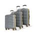 Aristocrat Comet Cabin Polycarbonate Hard Case 8-Wheel Trolley Bag, Blue