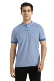 Allen Solly Mens Regular T Shirt Blue