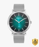 Mathey-Tissot Swiss Made Monsoon Quartz Ronda 515 Movement Green Dial Analog Watch  – For Men