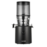 Hurom H320 Slow Juicer | Ultra Low Pulp | Hands-Free | Hopper Fits Whole Produce | Quiet Motor | BPA Free | Easy Assembly | Cold Press Masticating Juicer (Black Slow Juicer)