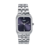 Sonata Poze 7 Analog Blue Dial Silver Sheet Metal Strap Watch for Men – SP70089SM01W