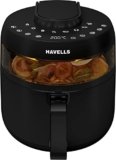 Havells Prolife Crystal Digital Air Fryer 5L, 1500W|D 8 Pre-sets| Aerocrisp Technology with 85% Less Oil Cooking| Dehydrator Mode| Auto-Shutoff|See-Through Window| 2Yr Door Step Warranty by Havells