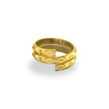 PNG Jewellers 0.5 gram Vedhani Gold Ring 24 kt (995)
