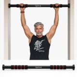 Lifelong Adjustable Pull-Up Bar For Home Gym | Best For Kids, Men & Women | Non-Slip Pull-up Bar(Multicolor)