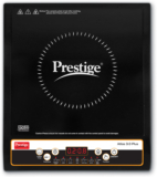 Prestige 1600 W Induction Cooktop Push Button(Black, Atlas 3.0 Plus)