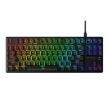 HyperX Hx-Kb7Blx-Us Alloy Origins Core USB-C Ten Key Less Mechanical Gaming Keyboard Software Controlled RGB LED Backlit Light and Macro Customization Clicky Switch (Black)