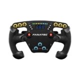FANATEC Sim Racing ClubSport Steering Wheel F1 Esports V2 – Officially Licensed Formula 1 Product, Alcantara Grips, LED Display, Magnetic Paddles, Integrated Vibration Motors – PC