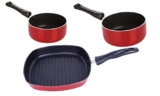 Nirlon Kitchen Utensils Non Stick Cooking Set (SP(M)_SP(B)_GP24)
