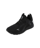 Puma Mens Enzo Stridance Black-Silver Running Shoe – 6 UK (31058704)