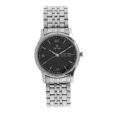 Titan Karishma Quartz Analog with Day and Date Black Dial Silver Stainless Steel Strap Watch for Men – NT1636SM01