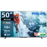 Philips 127 cm (50 inches) 8100 Series 4K Ultra HD Smart QLED Google TV 50PQT8100/94