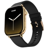 Noise Pulse 4 Max India’s 1st Ever AI Create Smart Watch, AI Search, 1.96″ AMOLED Display, Functional Crown, Premium Metallic Finish, BT Calling, 7 Menu Styles, Health Suiteᵀᴹ (Midnight Gold)
