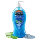 Palmolive Feel The Massage Body Wash, 750ml Pump Bottle, Body Scrub based Shower Gel Bottle,100% Natural Thermal Minerals For Spa Like Soothing & Aromatic Skin Experience, PH Balanced Bodywash, Free Of Parabens And Silicones